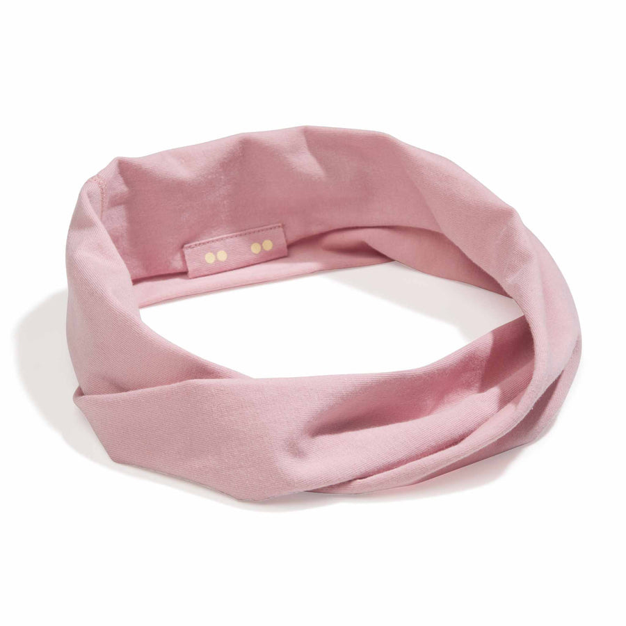 Organic Twist Headband - Matte Mauve