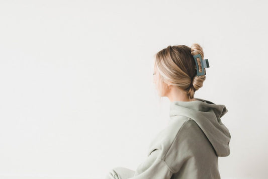 As If Claw Clip - Stone