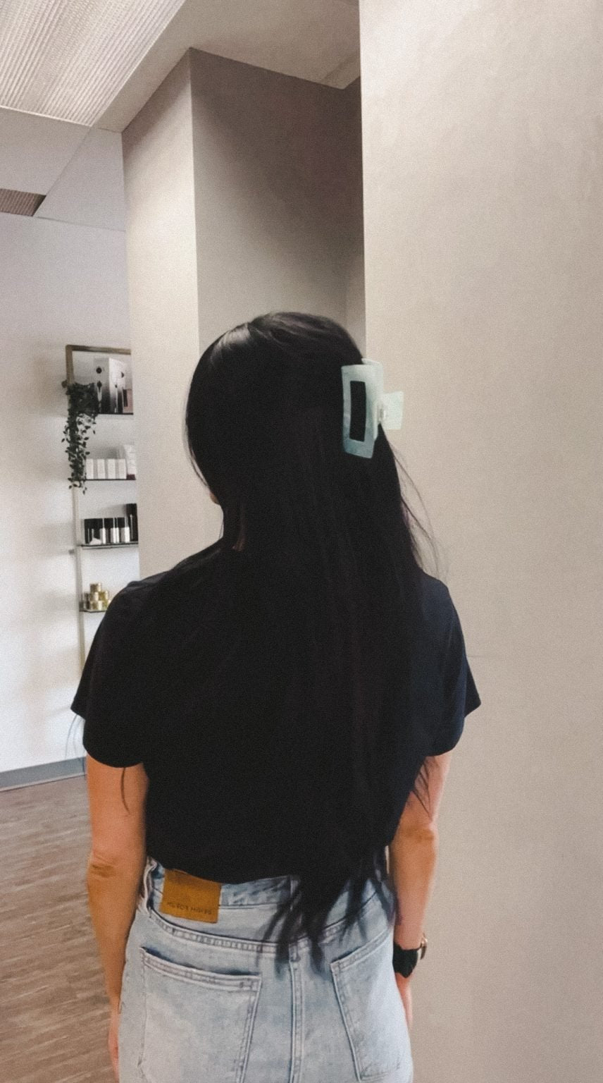 As if Claw Clip - Blue Allure