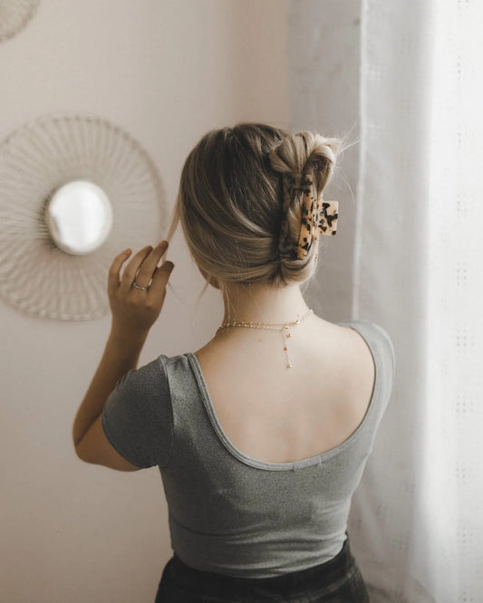 As If Claw Clip Leopard