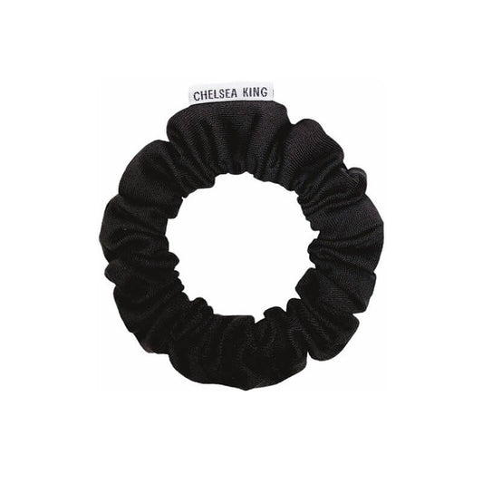 Active+ Black Scrunchie - Thin