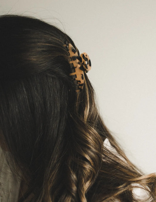 Couture Claw Clip Leopard